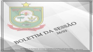 Boletim da Sessão Boletim da Sessão