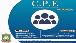 FORMADA COMISSÃO PARLAMENTAR ESPECIAL FORMADA COMISSÃO PARLAMENTAR ESPECIAL